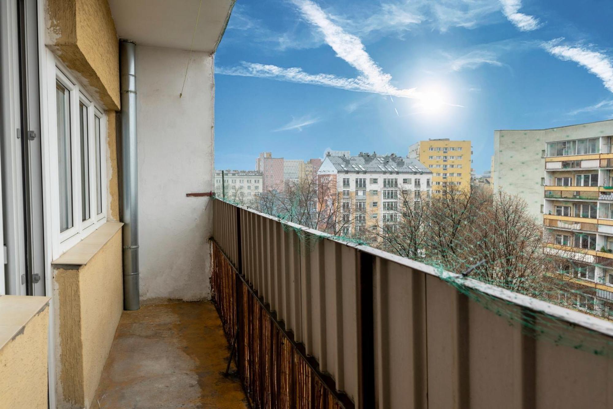 Comfy Flat In The City Center. Great View. Warszawa Exteriör bild