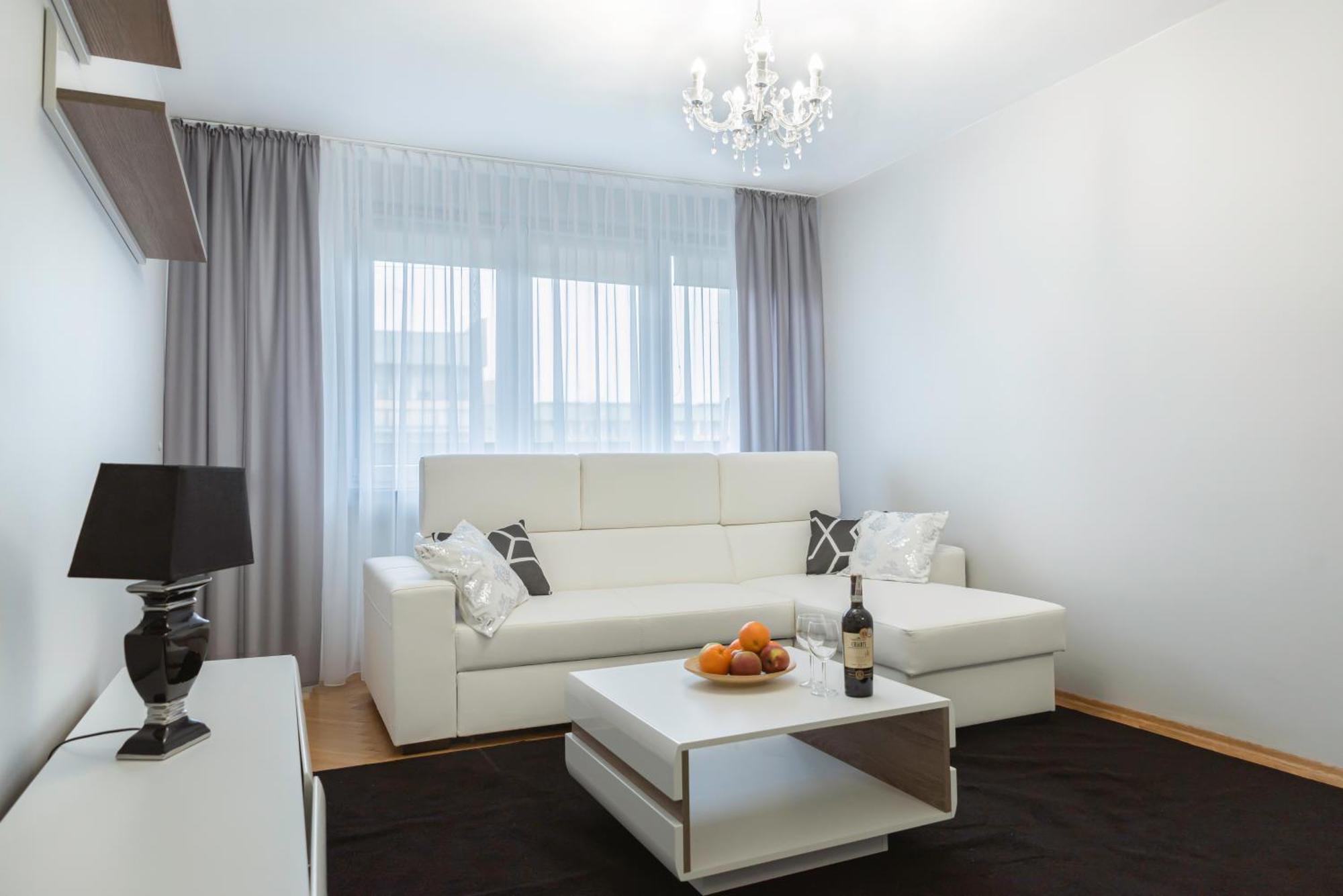 Comfy Flat In The City Center. Great View. Warszawa Exteriör bild